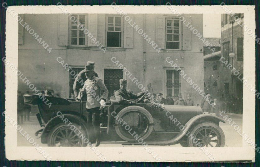 Udine Città Auto Militari Foto cartolina QZ8647 – fronte