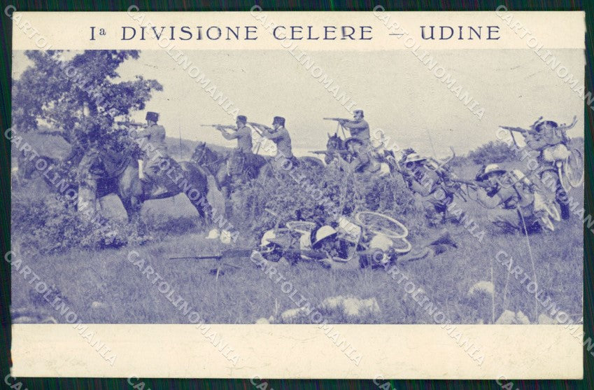 Udine Città Militari cartolina QZ8653 – fronte