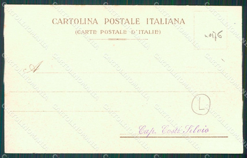 Udine Città Caccia al Daino Militari cartolina QZ8656 – retro