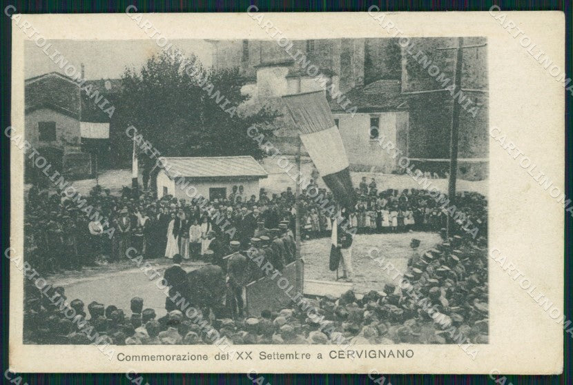 Udine Cervignano del Friuli Militari cartolina QZ8680 – fronte