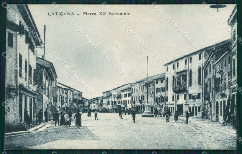 Udine Latisana cartolina QZ8706 – fronte