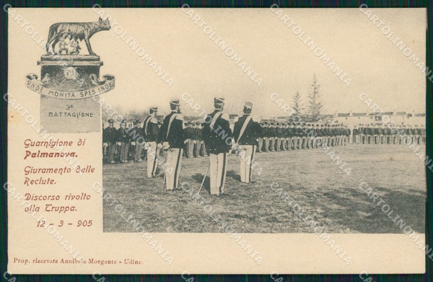 Udine Palmanova Militari Priniceri cartolina QZ8723 – fronte