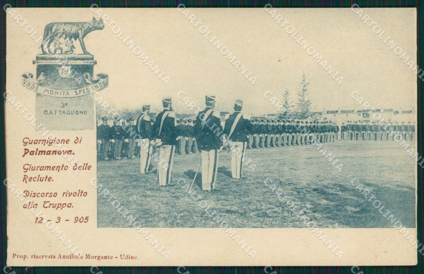 Udine Palmanova Militari Priniceri cartolina QZ8725 – fronte