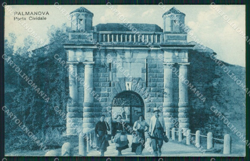 Udine Palmanova Porta Cividale cartolina QZ8726 – fronte