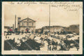 Udine Palmanova Mercato PIEGA cartolina QZ8741 – fronte