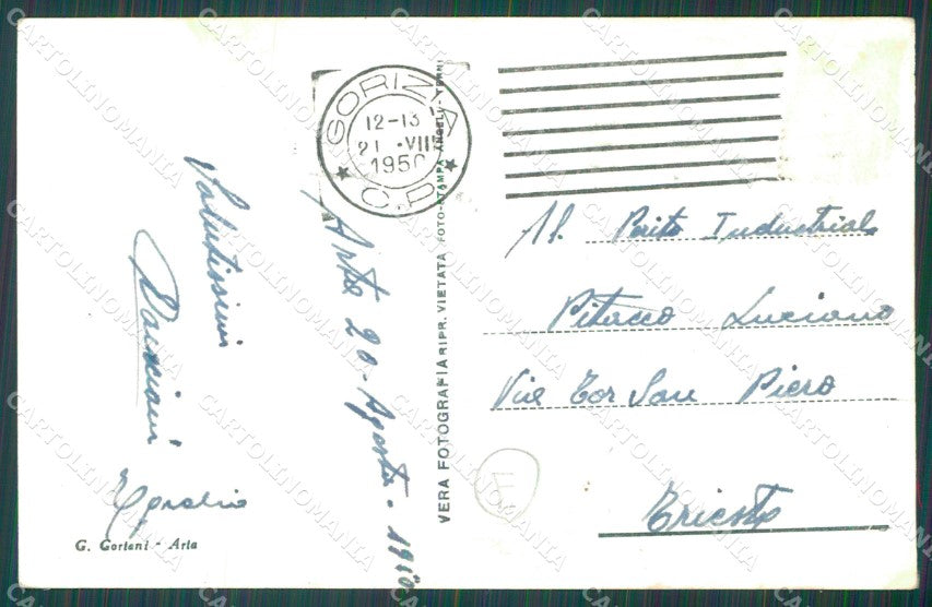Udine Arta Terme Foto cartolina QZ8803 – retro