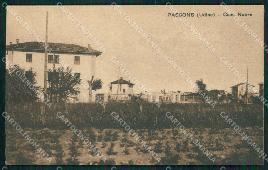 Udine Passons cartolina QZ8819 – fronte