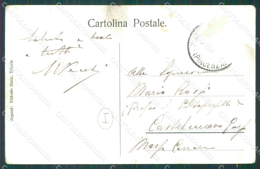 Udine Forni Carnia cartolina QZ8821 – retro