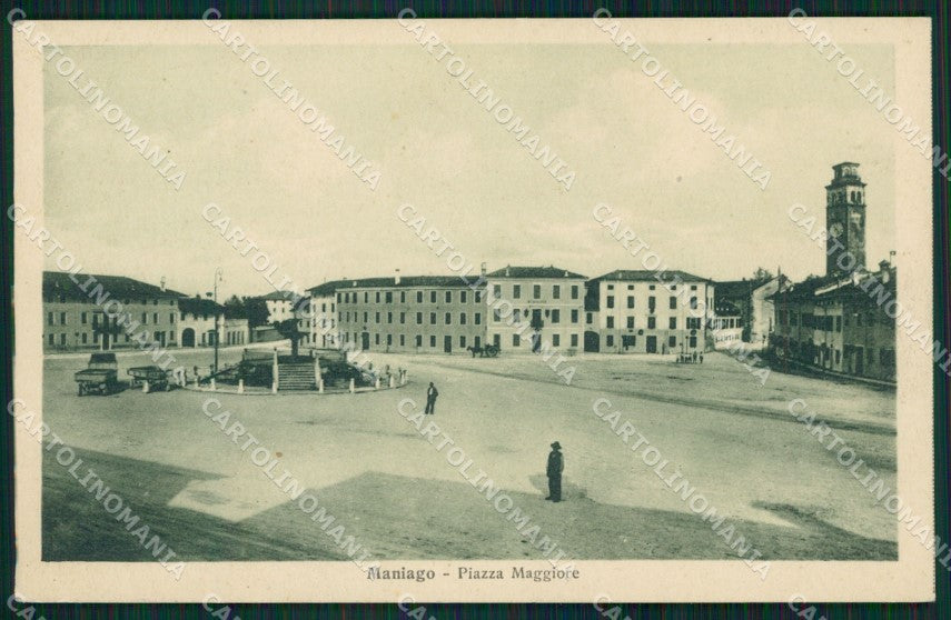 Pordenone Maniago cartolina QZ8892 – fronte