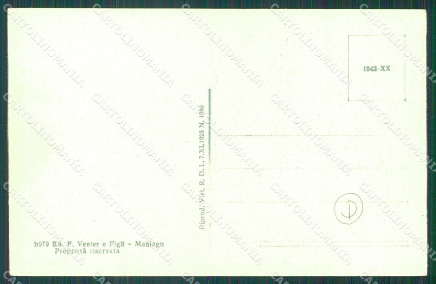 Pordenone Maniago Consorzio Agrario Proviciale cartolina QZ8893 – retro