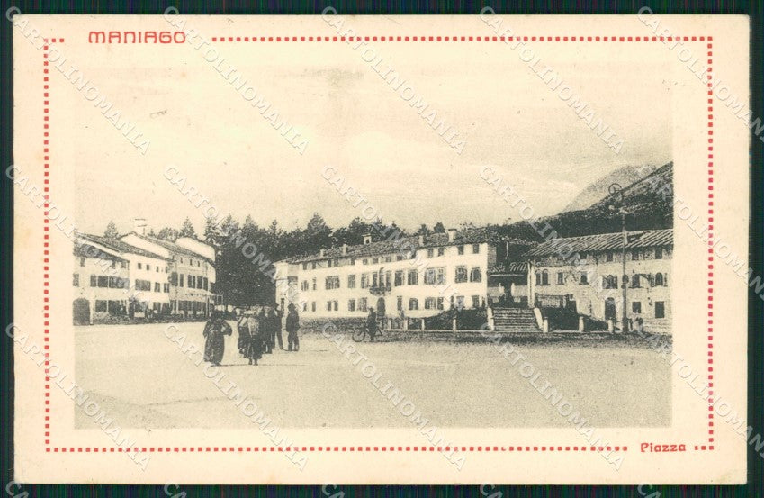 Pordenone Maniago cartolina QZ8900 – fronte