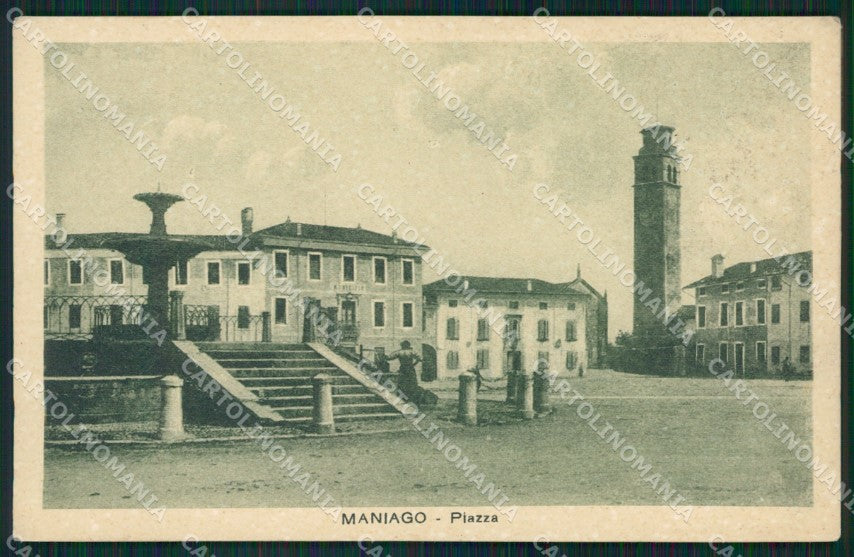 Pordenone Maniago cartolina QZ8901 – fronte