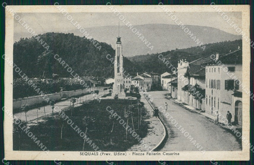 Pordenone Sequals cartolina QZ8924 – fronte
