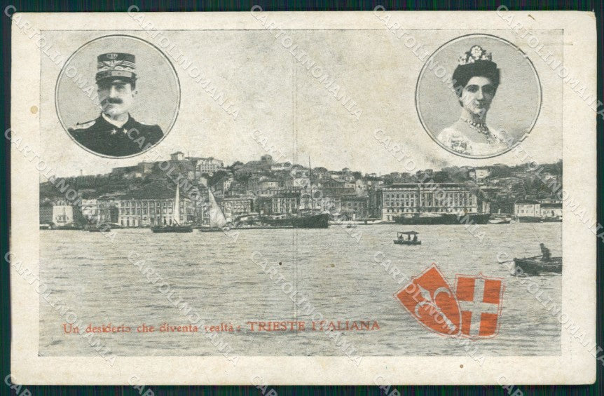 Trieste Città Savoia cartolina QZ8936 – fronte