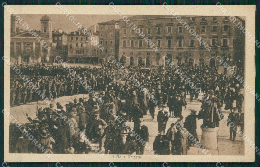 Trieste Città Savoia cartolina QZ8938 – fronte