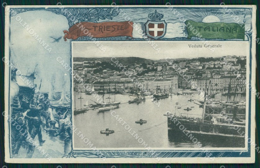 Trieste Città Militari STRAPPINO cartolina QZ8941 – fronte