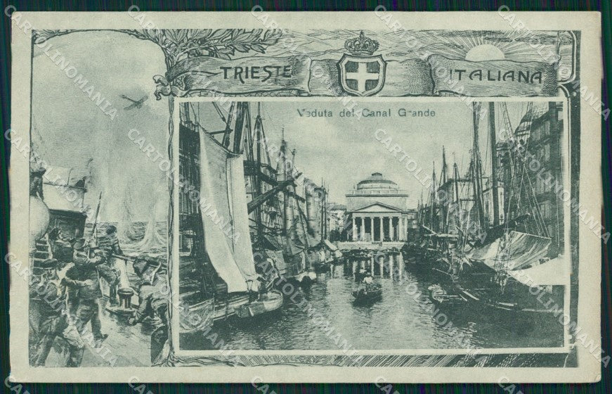 Trieste Città Militari cartolina QZ8942 – fronte