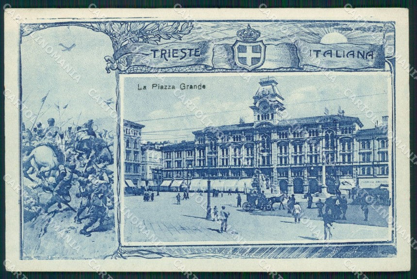 Trieste Città Militari COLLA cartolina QZ8943 – fronte