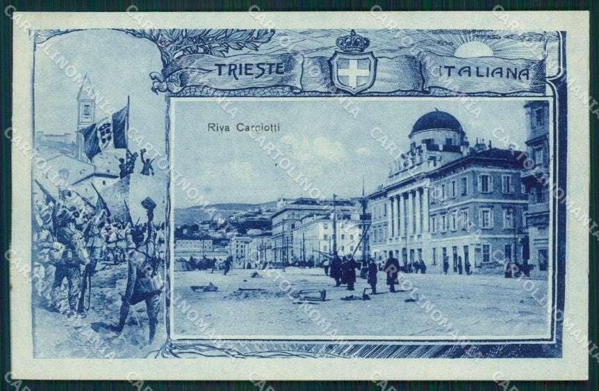 Trieste Città Militari cartolina QZ8946 – fronte