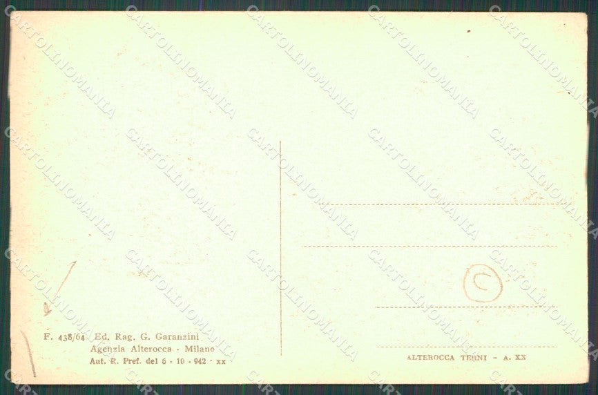 Trieste Città PIEGHINA STRAPPINO cartolina QZ8955 – retro
