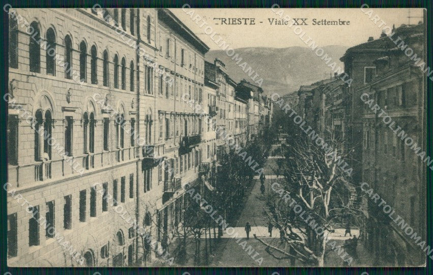 Trieste Città cartolina QZ8967 – fronte