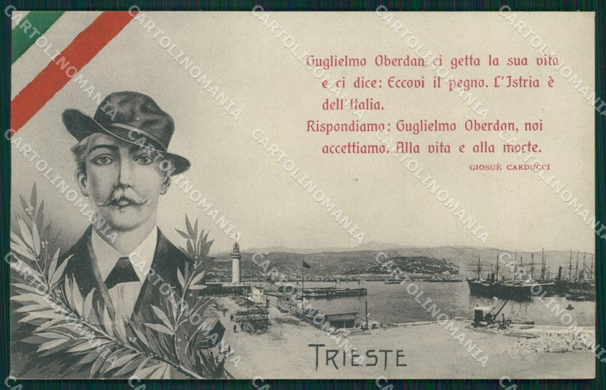 Trieste Città Carducci cartolina QZ8970 – fronte