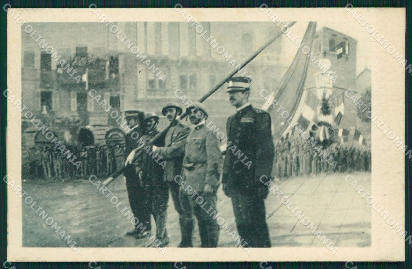 Trieste Città Militari Bersaglieri cartolina QZ8982 – fronte