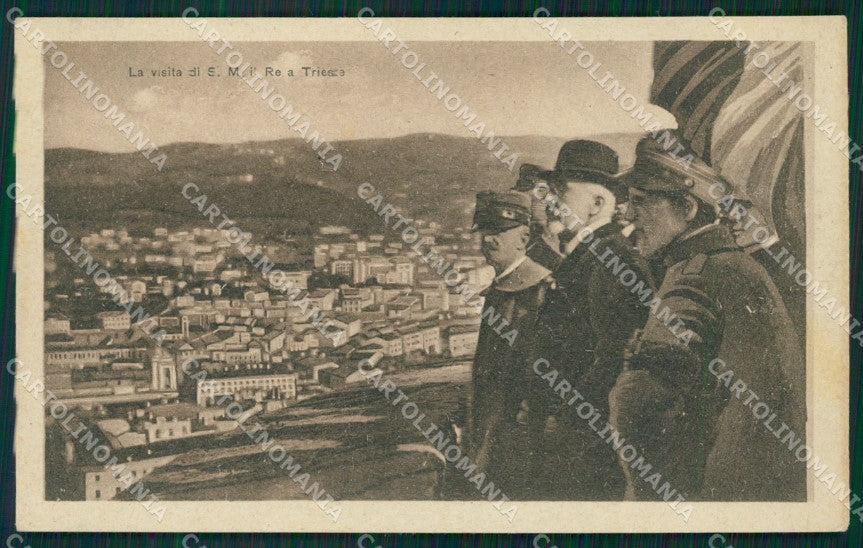 Trieste Città Savoia cartolina QZ9017 – fronte