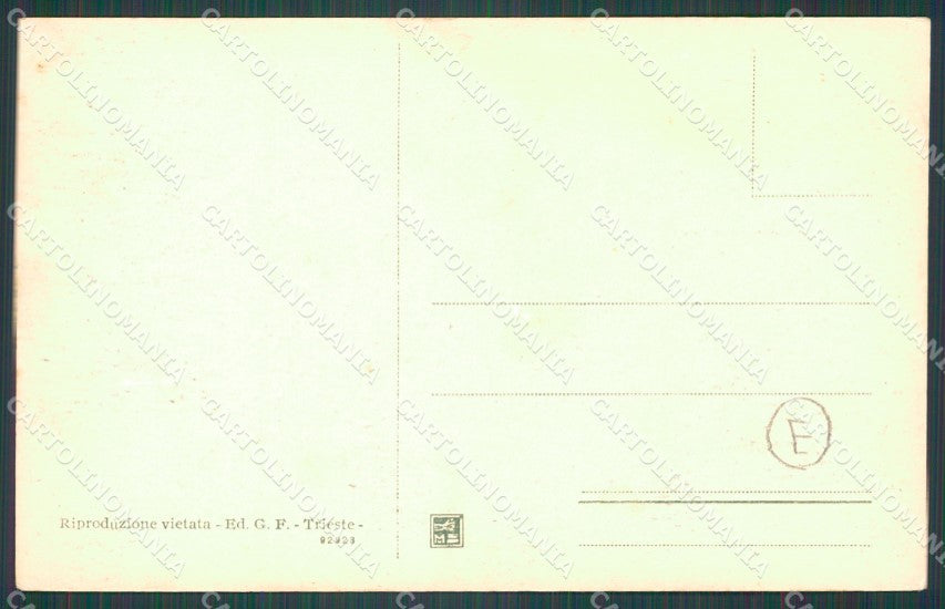 Trieste Città Tram cartolina QZ9024 – retro