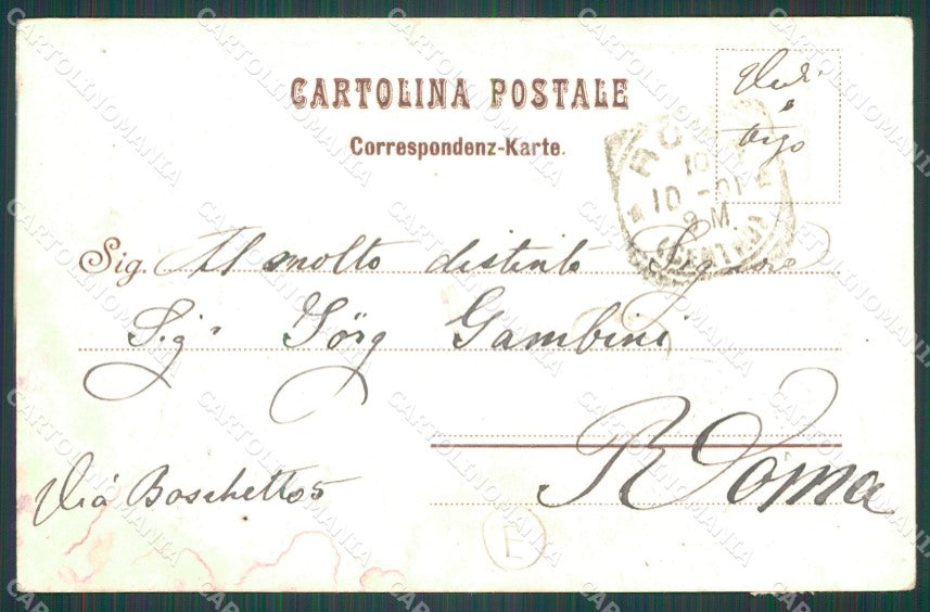 Trieste Città SCOLLATA cartolina QZ9028 – retro