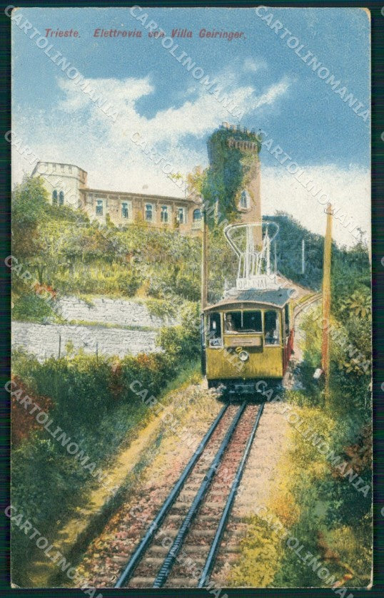 Trieste Città Elettrovia cartolina QZ9032 – fronte