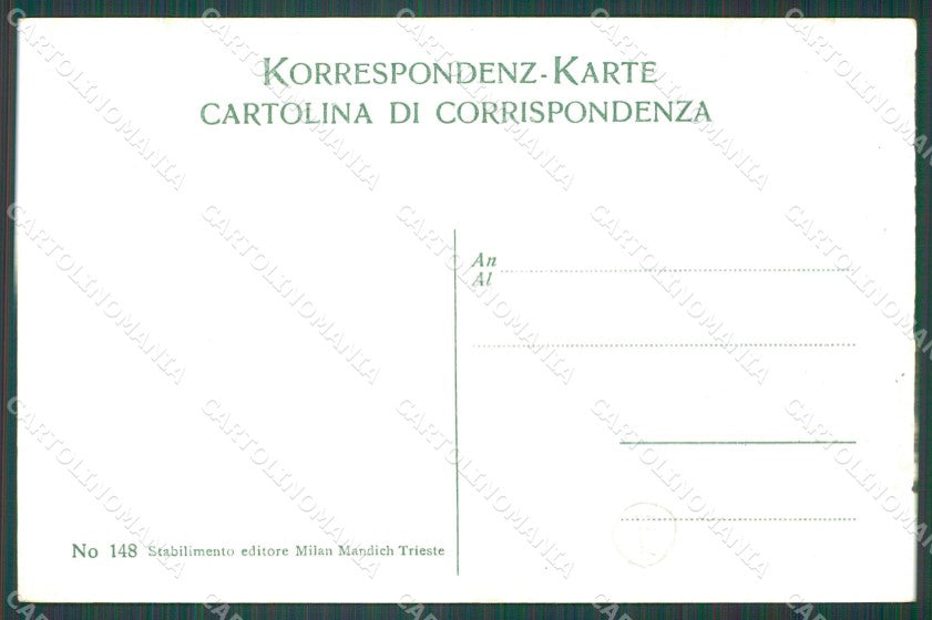 Trieste Città cartolina QZ9033 – retro