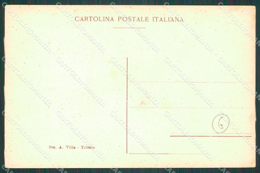 Trieste Città Pubblicitaria PIEGHINA cartolina QZ9047 – retro