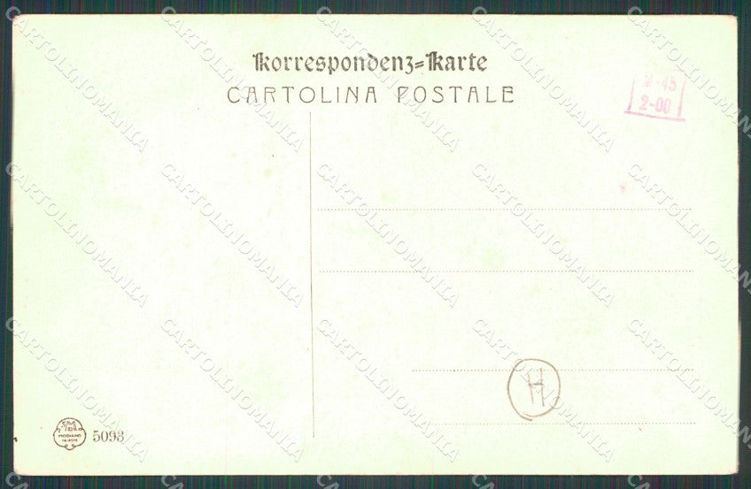 Trieste Barcola Pescatori cartolina QZ9051 – retro