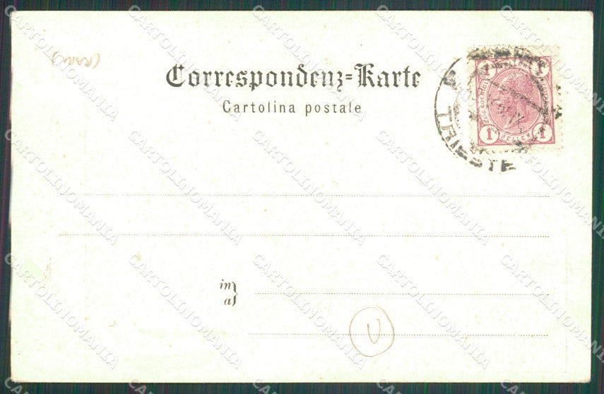 Trieste Città Comizio Universitario Politeama cartolina QZ9061 – retro