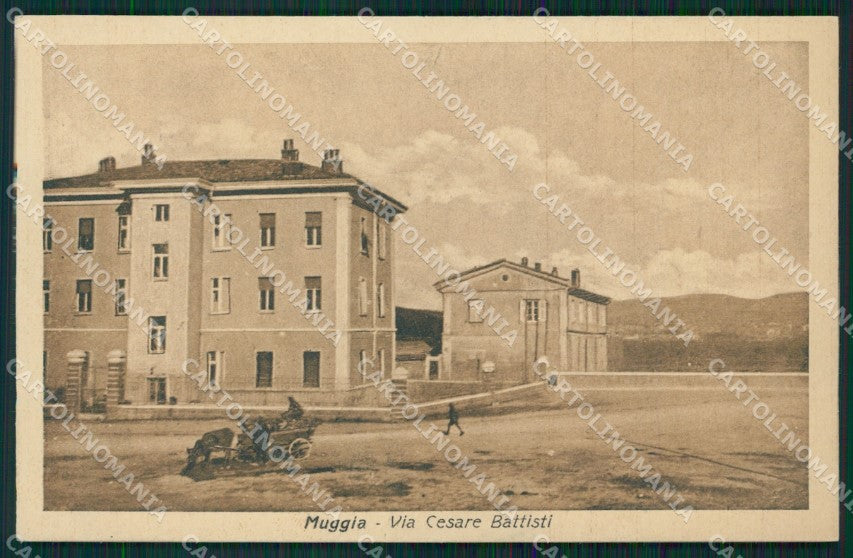 Trieste Muggia Carretto cartolina QZ9091 – fronte