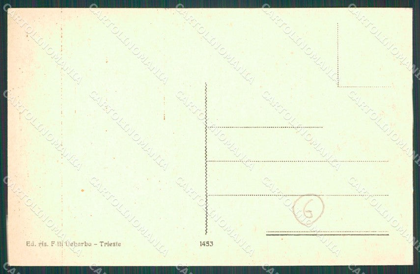 Trieste Muggia cartolina QZ9092 – retro