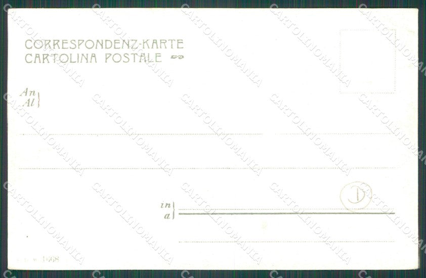 Croazia Abbazia cartolina QZ9123 – retro
