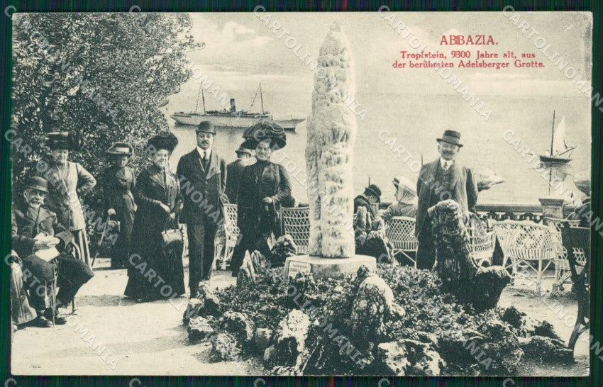 Croazia Abbazia cartolina QZ9132 – fronte