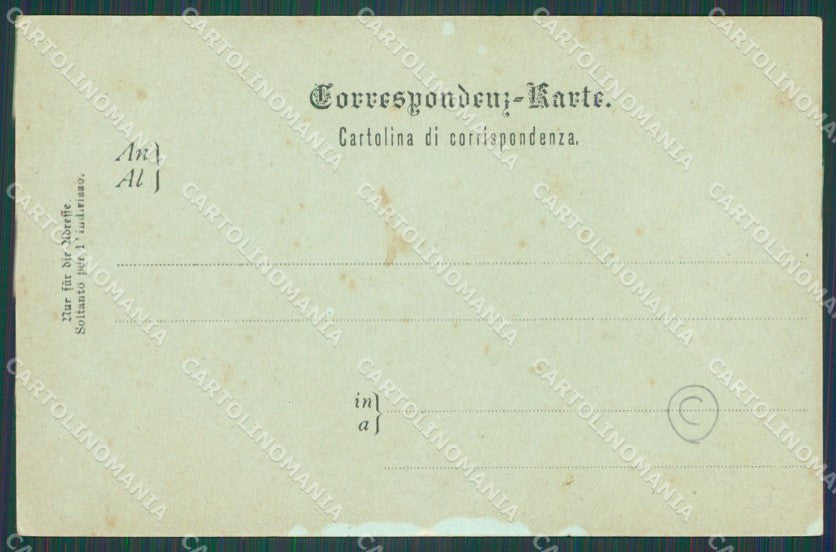 Slovenia Capodistria Municipio Chiaro di Luna cartolina QZ9133 – retro