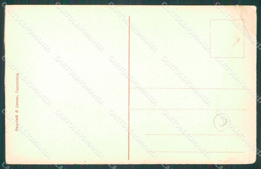 Slovenia Capodistria PIEGA cartolina QZ9138 – retro