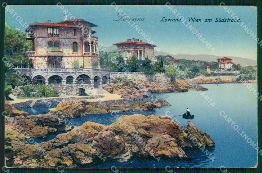 Croazia Laurana cartolina QZ9152 – fronte