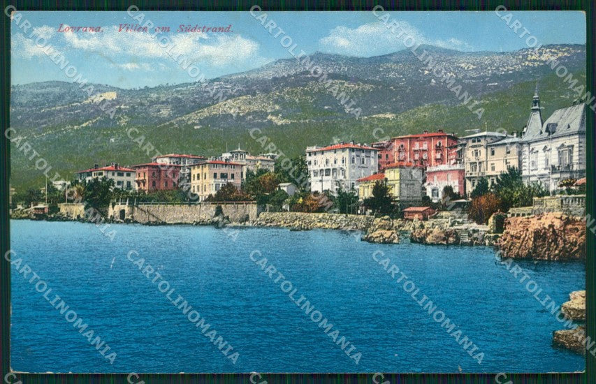 Croazia Laurana cartolina QZ9153 – fronte
