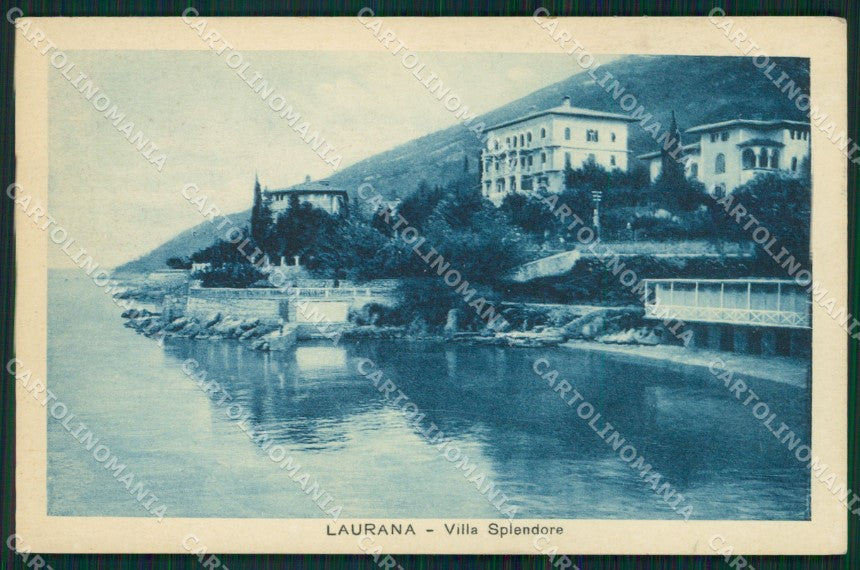 Croazia Laurana cartolina QZ9160 – fronte