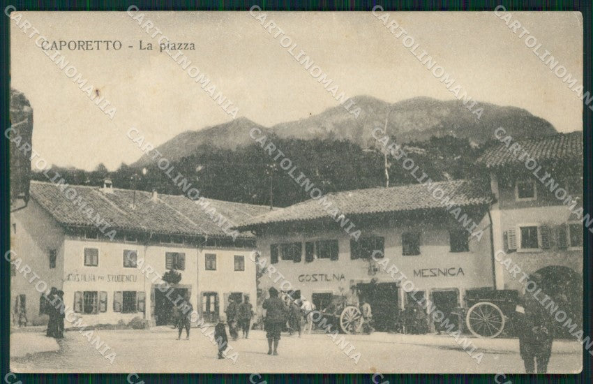 Slovenia Caporetto cartolina QZ9170 – fronte