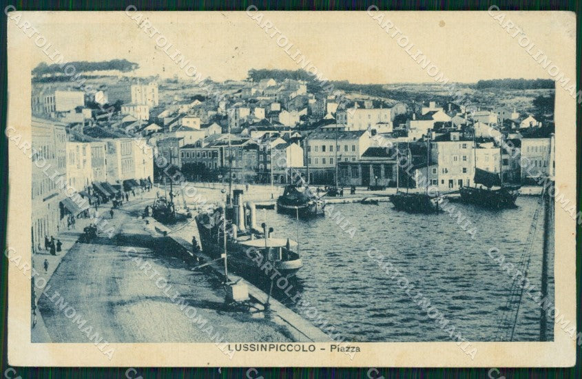 Croazia Lussinpiccolo Barche cartolina QZ9175 – fronte