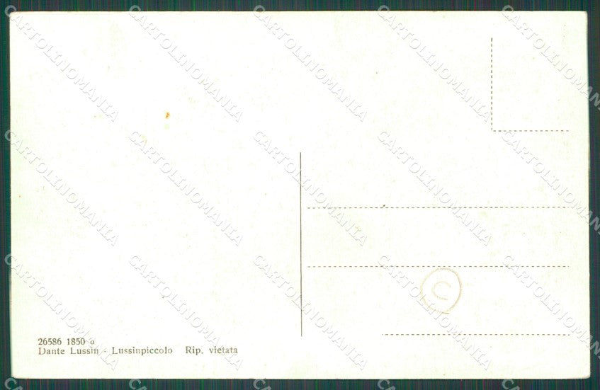 Croazia Lussinpiccolo Cigale Nave cartolina QZ9179 – retro
