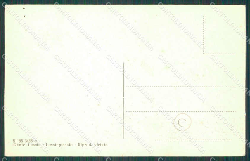 Croazia Lussinpiccolo Cigale Isola di cartolina QZ9180 – retro