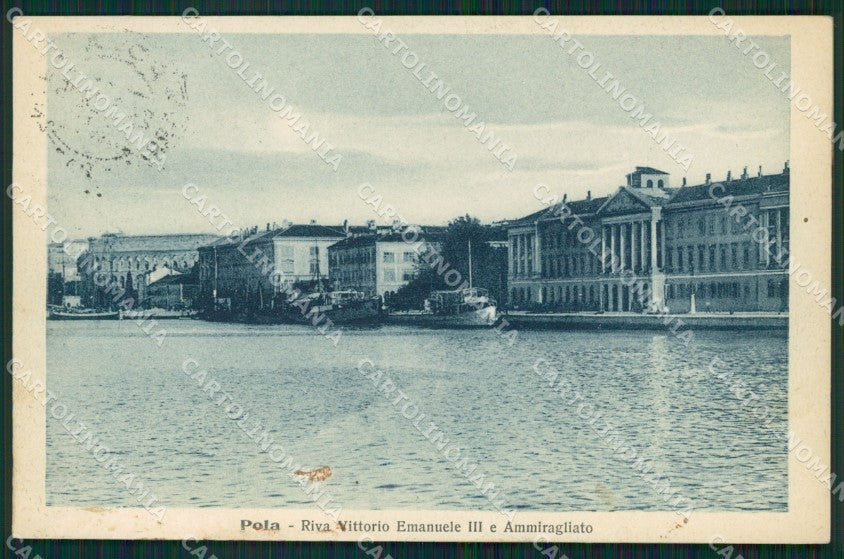 Croazia Pola Ammiragliato cartolina QZ9214 – fronte