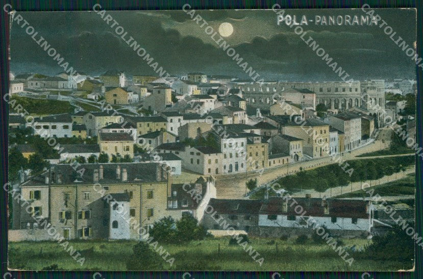 Croazia Pola Chiaro di Luna cartolina QZ9225 – fronte